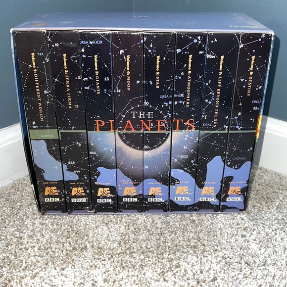 The Planets A&E BBC VHS VOL 1-8 - Picture 1 of 4